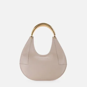 Borsa hobo piccola con manico gioiello