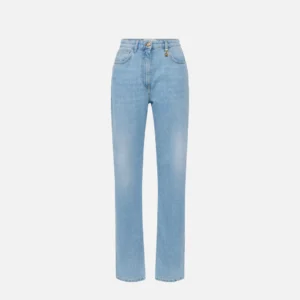 Jeans boyfriend con lucchetto gioiello