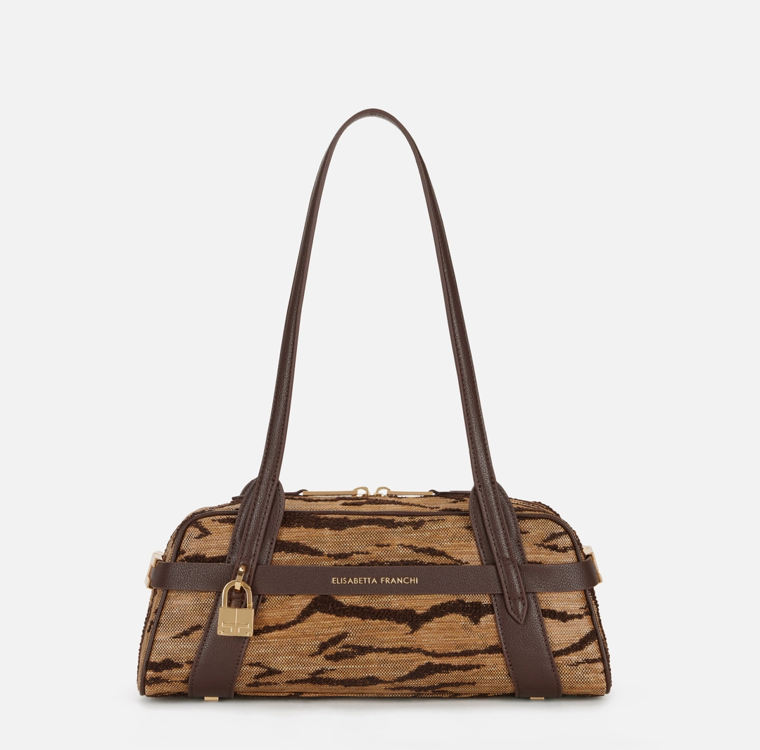 Bauletto con stampa tigre “Spring Summer 2026”