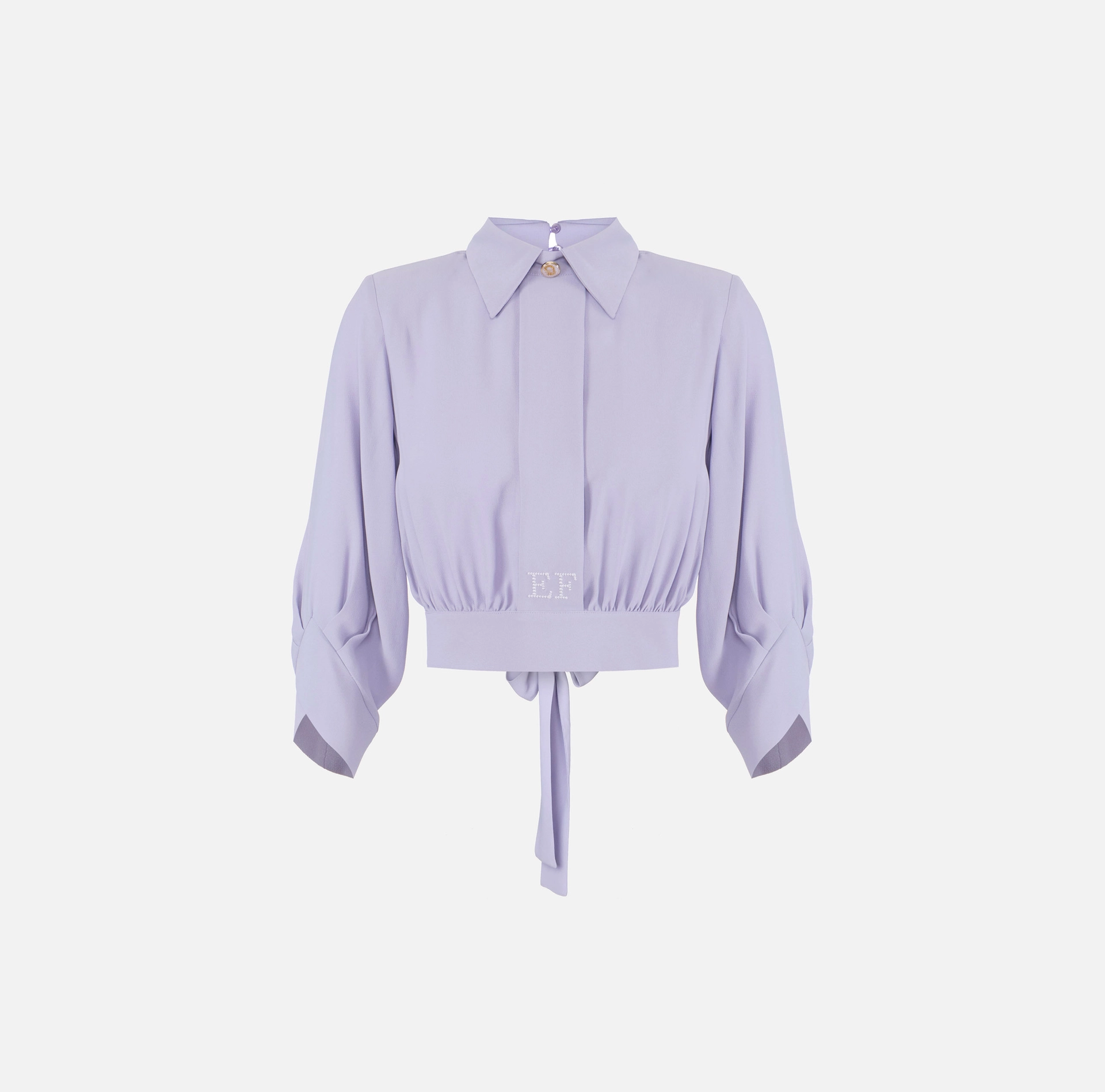 Camicia in georgette con fusciacca ” Spring Summer 2026 “