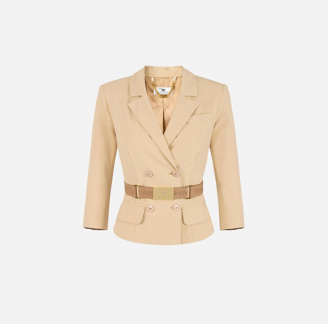 Giacca in tessuto tecnico bielastico ” Spring Summer 2026″