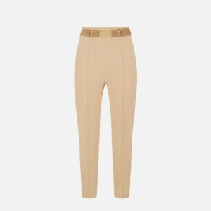Pantaloni in tessuto tecnico bielastico con cintura "Spring Summer 2026"