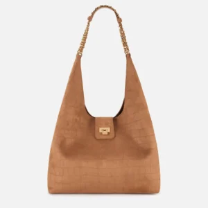 Borsa hobo in suede "Spring Summer 2026"