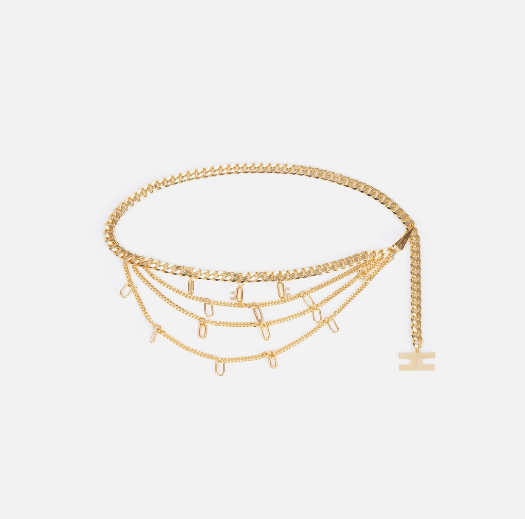 Cintura in catena con charms ” Spring Summer 2026″